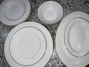 Nahar dəsti, rəng - Ağ, 12 nəfərlik, Türkiyə lalafo.az -da Nahar dəsti, rəng - Ağ, 12 nəfərlik, Türkiyə