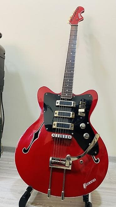 Fleytalar: Tonika “Tornado” yarım-hollow elektrik gitara - Korpus: yarım-hollow — 8