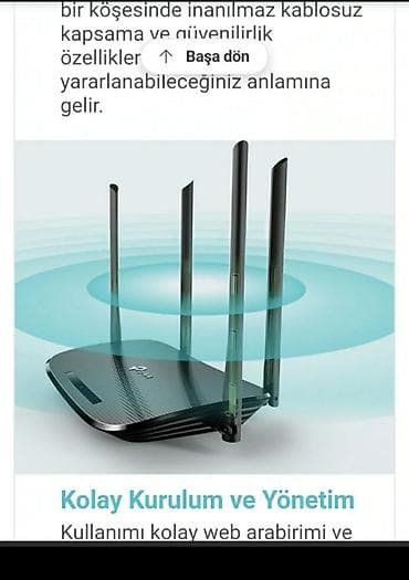tp link az: Modem yeni orginal bağli kutu quraslmasi çatdırılma pulsuz du yer — 2
