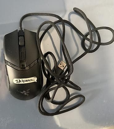 Oyunçı siçanı – USB naqilli - Brend: Razer (korpus üzərində loqo