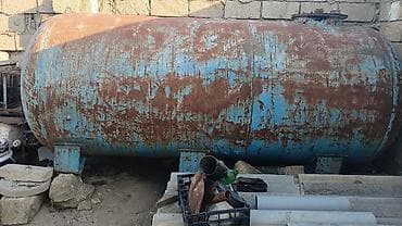 мох: Polad yanacaq/su çəni - Material: qalın divarlı polad - Forması — 3