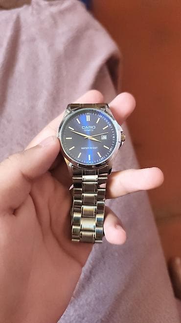 Личные вещи: Casio Quartz kişi qol saatı - Klassik dizaynlı analoq göstəricilər - — 1