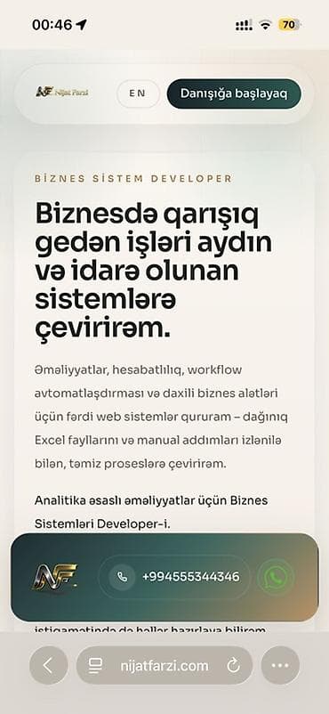Mobil tətbiqlərin hazırlanması, SEO, Veb saytların hazırlanması — 1