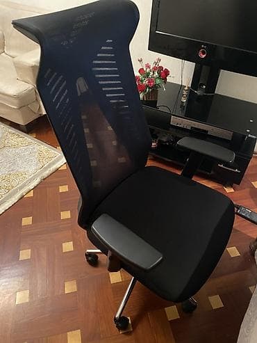 mebel evi: İşlənmiş, Təkərli, Qolları tənzimlənir, Parça — 1