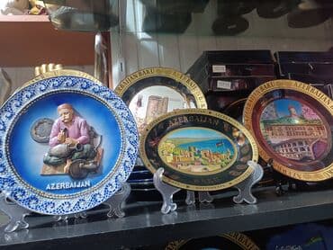 qiz ucun hediyyeler: Məhsul: Bakı/Azərbaycan temalı suvenirlər - Metal qabartmalı xatirə — 3