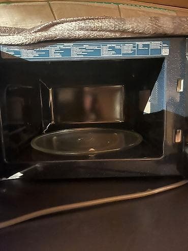 online telefon aksesuarları: Mikrodalğalı soba Samsung, Ayrıca dayanan, Mikrodalğalar ilə, rəng - Qara — 3