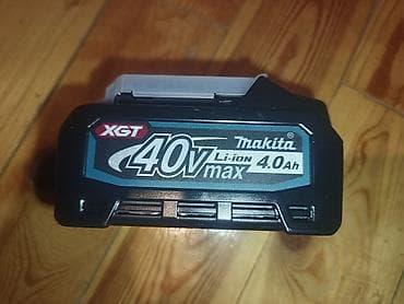 işlənmiş alətlər: Makita XGT 40V max dəst – arxa tutacaqlı akkumuliyatorlu dairəvi mişar — 9