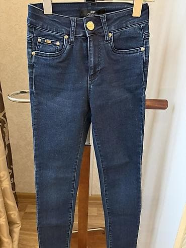 cantalar: Qadın cins şalvar – CEYNA Jeans - Model: dar kəsim (skinny), mid-rise — 1