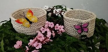 Dekorativ əl işləri –səbət, Novruz 8mart, Ramazan bayramı xonçaları