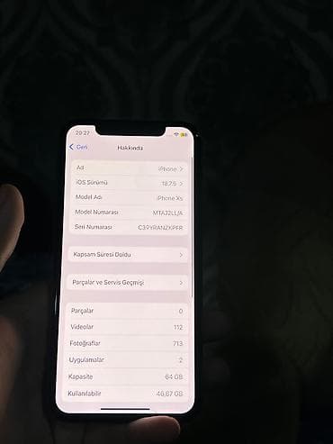Audio: IPhone Xs, 64 GB, Qızılı, Face ID — 4