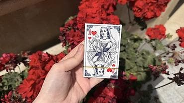 Poker oyun kartları dəsti - Brend/Qablaşdırma: Qırmızı qutu üzərində — 2