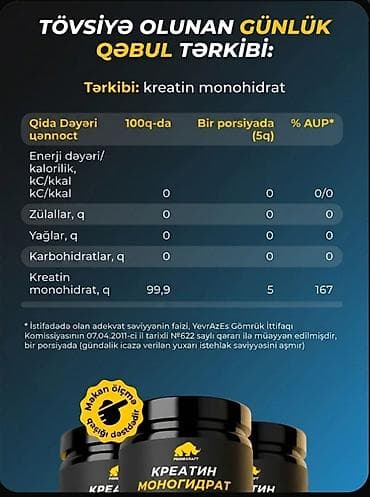 Креатин Вес: 100 - 200 г, Новый — 4