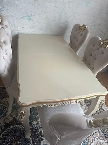 xan cinar agaci satisi: 🩸 MAYA 4420🩸 Masa dəsti demək olar təzədir 6 stulu var.masa açılır — 1