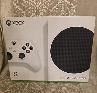 xbox: Xbox Series S 512 GB (Əla vəziyyətdə) Qiymət: 430 AZN Xbox Series S — 3