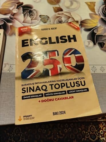 Məhsul: “English 250 – Sınaq Toplusu” (Nərgiz R. Nəcəf) - Buraxılış lalafo.az -da Məhsul: “English 250 – Sınaq Toplusu” (Nərgiz R. Nəcəf) - Buraxılış
