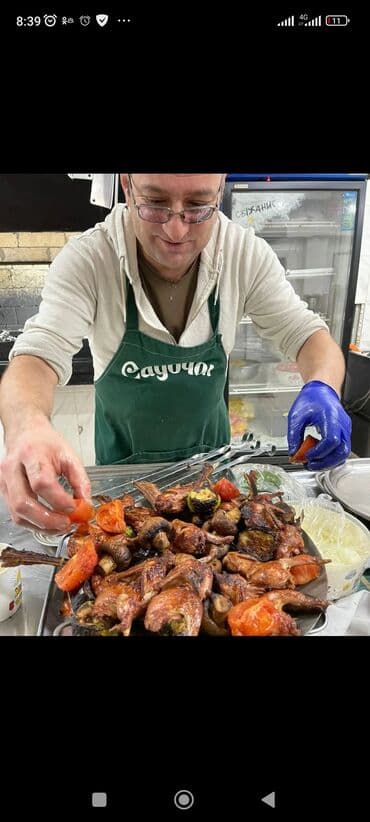 мангальщик шашлычник свежие вакансии: Salam mən Yunus 46yas.22 ildir bu sənətdəyəm.Unversal yüksək — 1