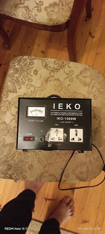stabilizer: IEKO IKO-1000W avtomatik gərginlik stabilizatoru (servo tip) — 2