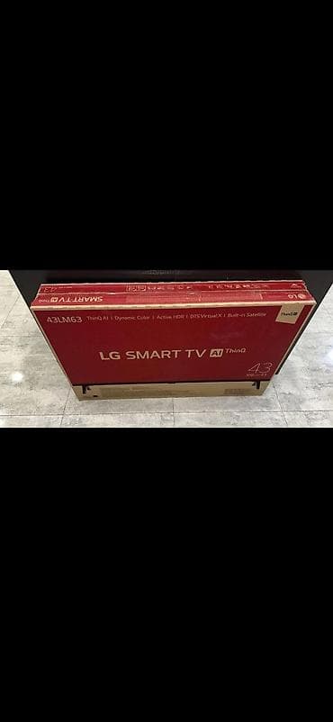 dvd player qiymetleri: Televizor LG 43" — 1