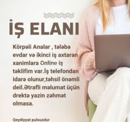 iş elanları 2023 sumqayit: Marketoloq tələb olunur, 30-45 yaş, Təcrübəsiz — 1