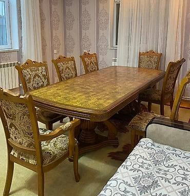 MehimMasa dəsti 8 stulla 550₼.
Ünvan Bahar qəs.(0198)
M Ⓜ️