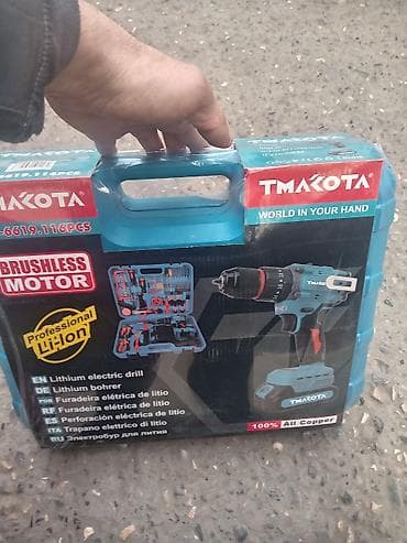 Mexaniki əl alətləri: Drel dəsti, ədəd: 116, Drel-şurupaçan — 2