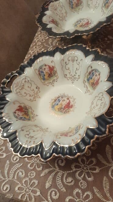 qab qacak: Fincanlar, rəng - Ağ, 2 ədədli dəst — 3