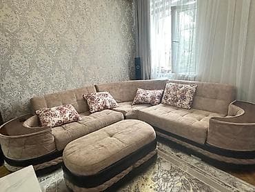 divan salon ucun: Künc divan, Divan, Bazasız, Açılmayan — 3
