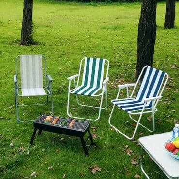 stol və stul dəstləri: Yeni, Plyaj, piknik stulu — 3