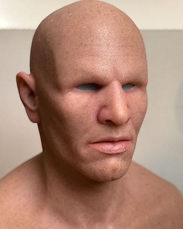 Realistik Profesional silikon maskalar - Material: yüksək keyfiyyətli — 4