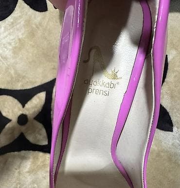 Женская обувь: Brend: Ayakkabı Prensi Model: Qadın klassik stilettosu - Rəng: Parlaq — 1