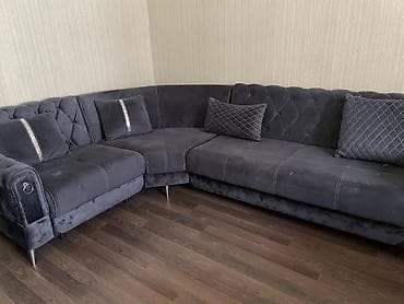 Künc divan, Açılan, Vеlur parça — 1