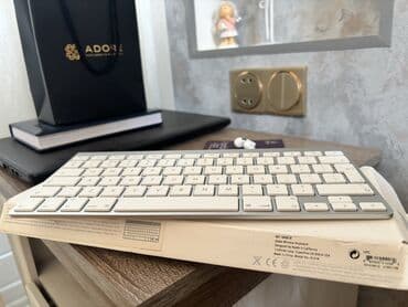 bluetooth klaviatura: Apple Wireless Keyboard (Model No: A1314) — Bluetooth vasitəsilə — 1