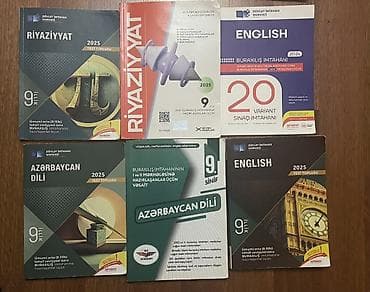 9-cu sinif buraxılış imtahanına hazırlıq üçün dərs vəsaitləri paketi