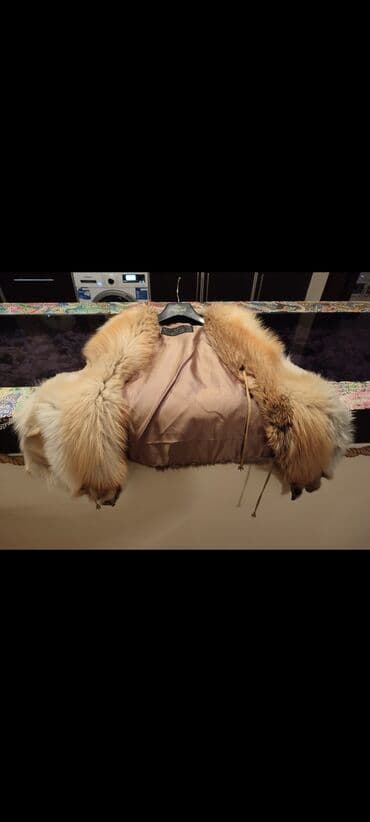 qadınlar üçün qara qonur tülkü xəzindən papaq: Jilet, One size — 4