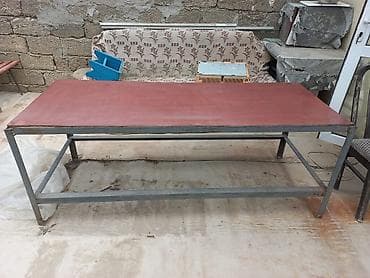 Balkon masası, Açılmayan, Taxta, Dördbucaq masa