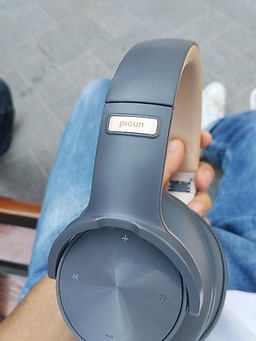 Simsiz (Bluetooth) Qulaqcıqlar, rəng - Boz — 2