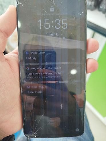 Məişət texnikası: Honor 7X, 128 GB, rəng - Qara, Qırıq — 2