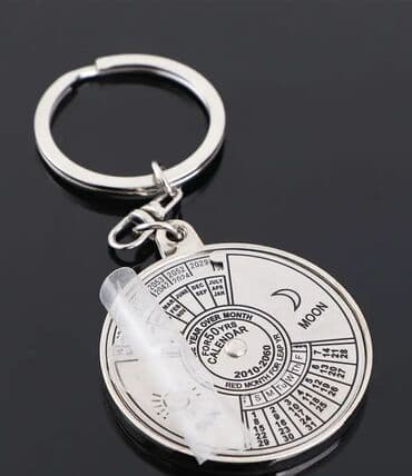 brilok: Təqvim ( колендарь) - 50 illik. Bu təqvim - brelok 2060 cı ilə — 4