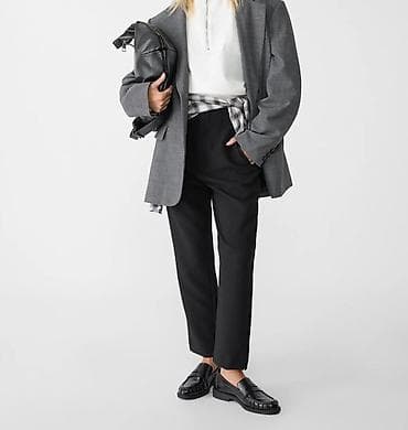 ideal ehmedli: Şalvar, Stradivarius, S, rəng - Qara — 1