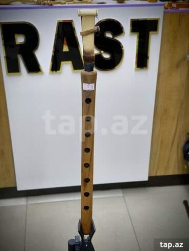 Ərik ağacından hazırlanmış milli qara balaban Rast musiqi alətləri