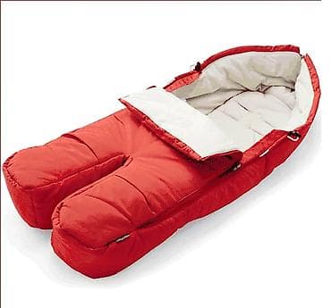 Stokke Footmuff - Red Stokke arabası üçün yeni (bağlı paketdə) qırmızı