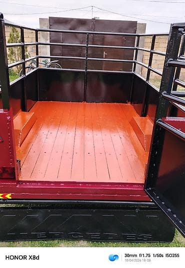 maşın qoşqusu: Yük qoşqusu (tək oxa), fermer və tikinti işləri üçün universal — 5