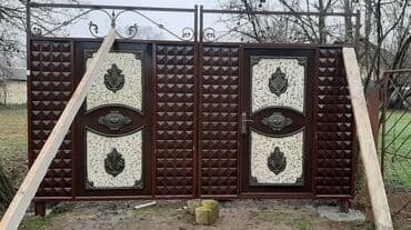 dəmir profil: Dəmir darvazalar, ikilik list,17 profillə yığılan keyfiyyətli nağd və — 6