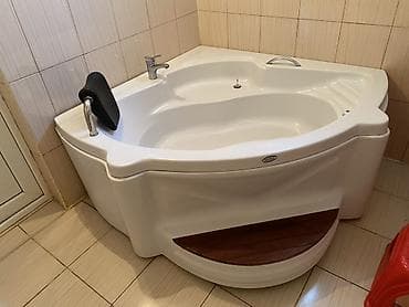 Künc akril vanna – ergonomik dizayn, rahatlanma üçün ideal - Forması lalafo.az -da Künc akril vanna – ergonomik dizayn, rahatlanma üçün ideal - Forması