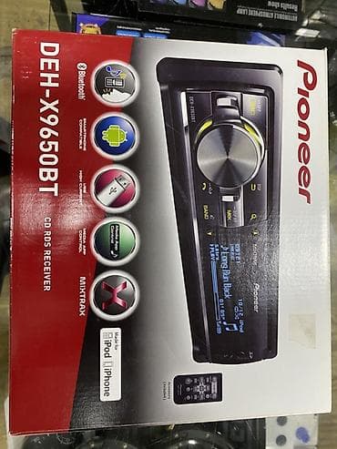 Pioneer DEH-X9650BT – avtomobil üçün CD RDS resiver Xüsusiyyətlər: - lalafo.az -da Pioneer DEH-X9650BT – avtomobil üçün CD RDS resiver Xüsusiyyətlər: -