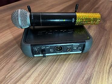 hp laptop fiyatları: Shure(şur) PGX4 mikrofon original
işlək vəziyyətdə — 2
