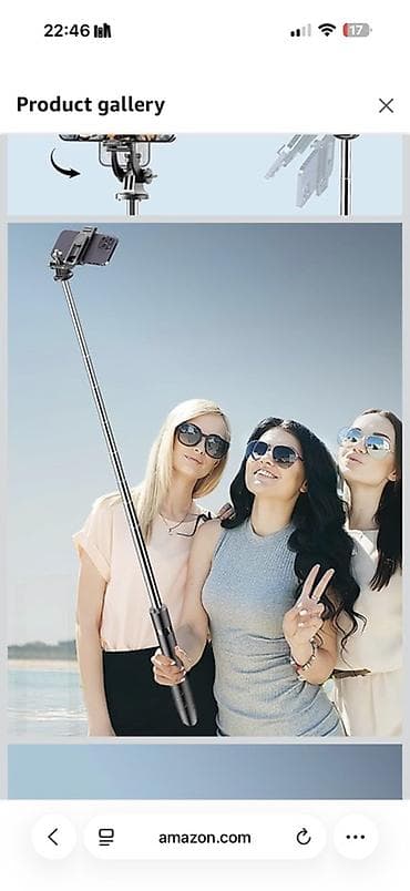 hdmi kabel mini: BODUR Selfie Stick L16 – uzun selfie çubuğu və mini tripod - 2-si — 2