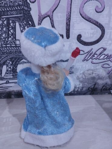 Ofis ləvazimatları: Yeni il bəzəyi – “Qar qızı” fiquru - Klassik Qar qızı obrazı — 2