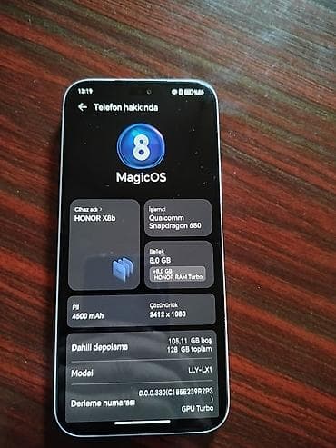 Honor X8b, 128 GB, rəng - Gümüşü, İki sim kartlı lalafo.az -da Honor X8b, 128 GB, rəng - Gümüşü, İki sim kartlı