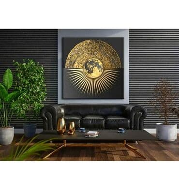 abstrakt şəkillər: Abstrakt janr. Tək tablo. Müasir interyerdə mütləqdir, çünki — 6